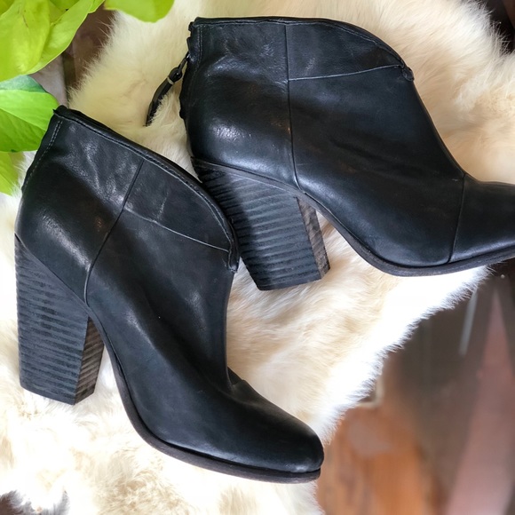 ➳ ➳ r a g  &  b o n e  Leather NY Booties ➳ ➳ - Picture 4 of 8